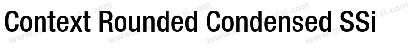 Context Rounded Condensed SSi Normal字体转换